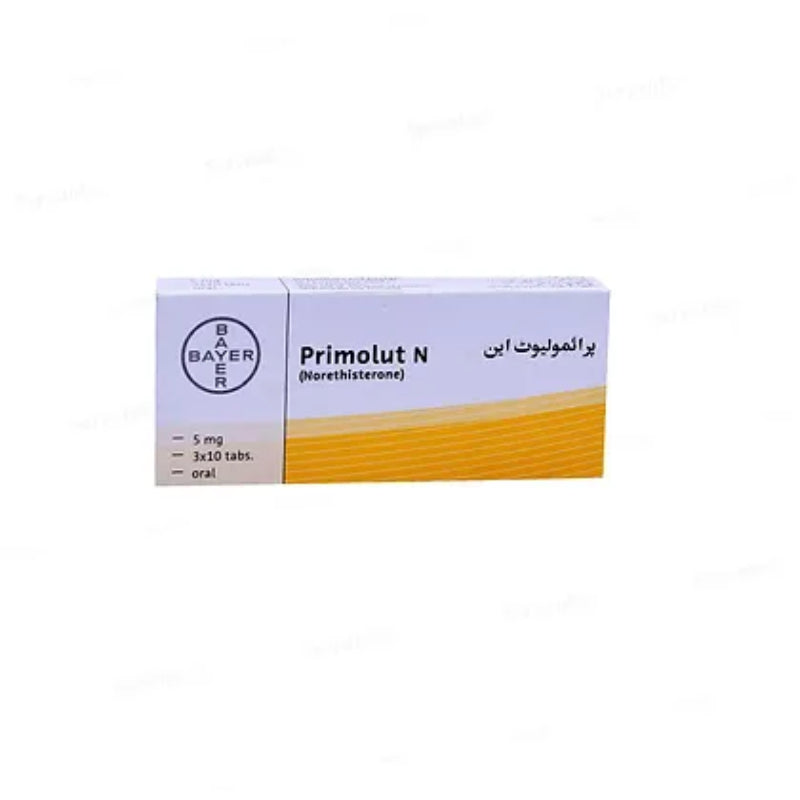 Primolut N 5mg 30tablets | Shop Online