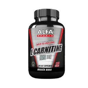 alfa l carnitine Shop Alfa Maximum L-Carnitine 1000mg Capsules 100 PC