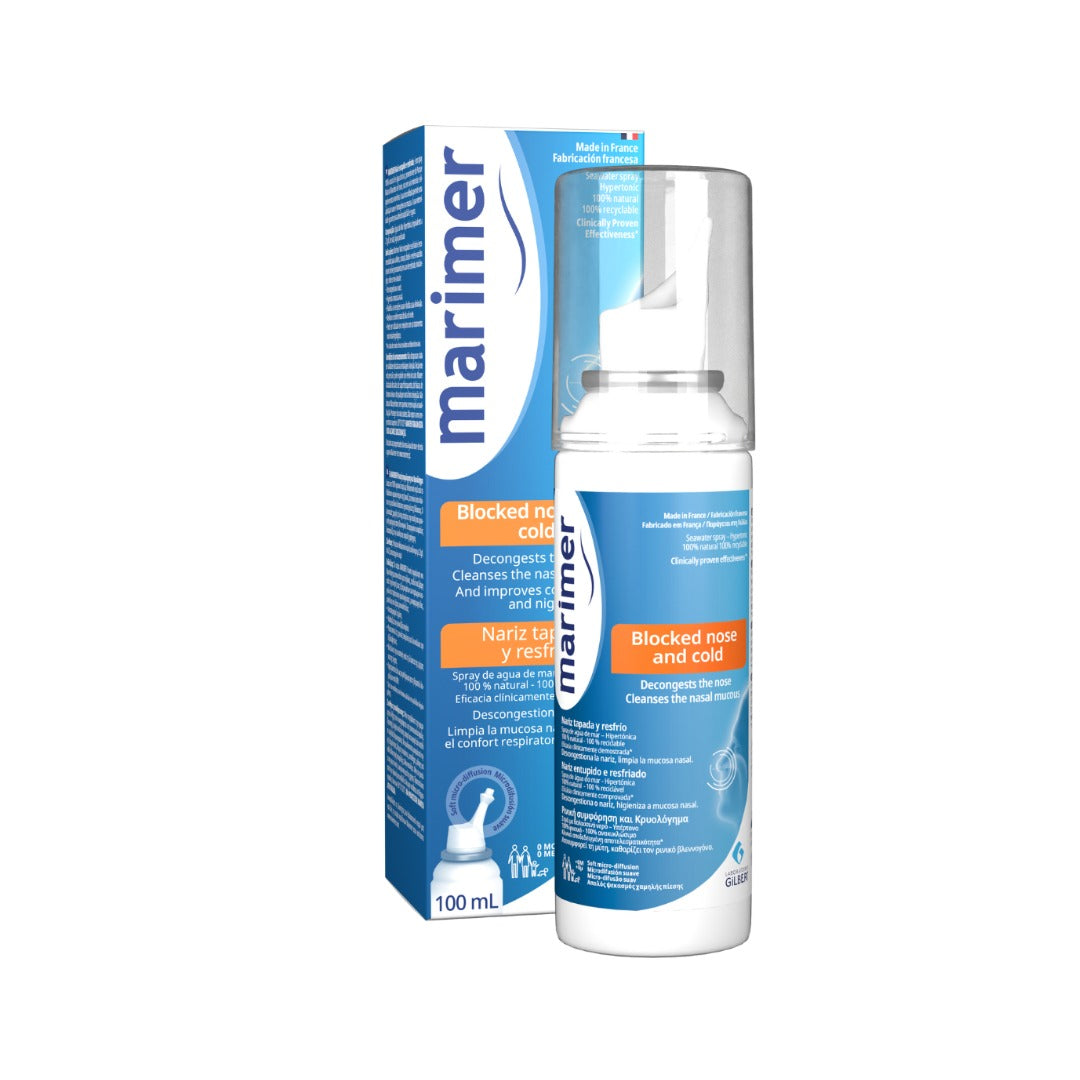Marimer Hypertonic Blocked Nose and Cold Nasal Spray 100ml