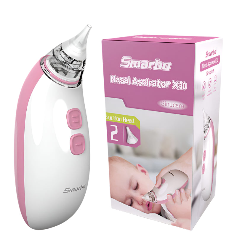 Smarbo Nasal Aspirator X30 Pink | Buy Online – Vitamin Pharmacy